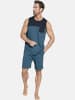 Jan Vanderstorm Tanktop REYNER in petrol melange