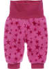 Schnizler Kinder Pumphose "Pumphose Fleece Sterne mit Strickbund" in Pink