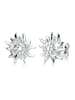 Elli Ohrringe 925 Sterling Silber Edelweiss, Trachtenschmuck in Silber