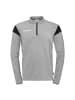 uhlsport  1/4 ZIP TOP Squad 27 Kids in dark grau melange