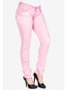 Cipo & Baxx Jeanshose in Pink