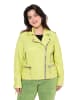 Angel of Style Lederjacke in limettengrün