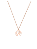 PURELEI Kette World Map 45 cm in Rosegold