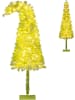 COSTWAY 180 cm Künstlicher Weihnachtsbaum mit Beleuchtung in Grün