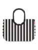 Shopper Tasche 46 cm summerstripes black