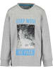 Blue Seven Jungen Longsleeve mit Print "Wolf" in Grau