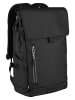 Camel Active EXPLORE Rucksack aus recyceltem Nylon in Schwarz