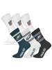 NFL Socken 6er Pack in Philadelphia Eagles/Weiß