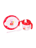 Stor 3er Set Babygeschirr Peppa Pig in bunt