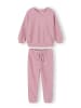 Minoti 2-tlg Langarmshirt & Hose NOSFLEECE102 in pink