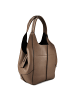 Liebeskind Berlin Schultertasche Leder 32 cm neutral grey