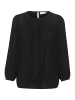 Kaffe Langarm-Bluse KAwilma Regular fit in Black Deep