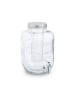 relaxdays Getränkespender in Transparent - 5 Liter