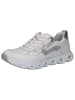 Caprice Sneaker in WHITE/SILVER