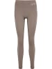 Hummel Hummel Leggings Hmlte Christel Damen in CHATEAU GRAY/DRIFTWOOD MELANGE