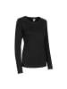 IDENTITY T-Shirt elegant in Schwarz