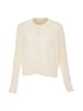 CARNEA Damen Strickjacke in Wollweiss