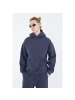 COFI 1453 Oversize Fit Basic Hoodie in Blau-Smoke