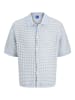 Jack & Jones Gestricktes Polo in Skyway