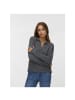 Vero Moda Pullover in Medium Grey Melange