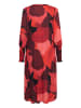 CULTURE Kleid CUdana Relaxed fit in Fiery Red Art