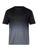 JP1880 Kurzarm T-Shirt in schwarz