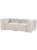 Beliani 2-Sitzer Sofa FALSTERBO in Beige - (W) 204 x (H) 70 x (L) 105 cm