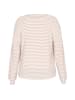 SANIKA Women Blouse in Beige White Stripe