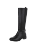 Ital-Design Stiefel in Schwarz