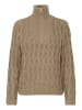 b. young BYOTINKA HALFZIP JUMPER 4 - KNIT Regular fit in Walnut