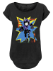 F4NT4STIC Long Cut T-Shirt Big Hero 6 Hiro Manga in schwarz