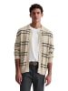 Marc O'Polo Strickjacke mit Kragen regular in Medium Beige