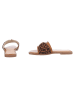 Ital-Design Sandale & Sandalette in Camel und Braun