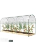 Outsunny Gewächshaus 400L x 123B x 171H cm Transparent