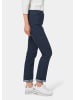 GOLDNER Kurzgröße:  Stretchbequeme Thermo-Jeans LOUISA in dunkelblau