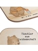 Mr. & Mrs. Panda Untersetzer Glas Tischler Leidenschaft Design m... in Weiß