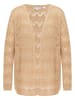 Usha Damen Cardigan in Taupe