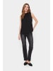 SAINT TROPEZ Ärmellose Bluse AileenSZ Gerade Passform in Black