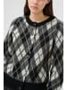 Karen By Simonsen Strickjacke KBConstantine Regular fit in Black Harlequin