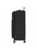 D&N Travel Line 9204 - 4-Rollen-Trolley L 76 cm (grau) in schwarz