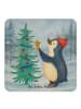 Mr. & Mrs. Panda Untersetzer Pinguin Weihnachtsbaum Design ohne ... in Weiß