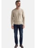 Redmond Pullover Basic in Beige / hellgrün