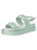 Marco Tozzi Sandalette in MINT METALLIC