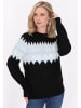 VIRITA Women Pullover in Schwarz Mehrfarbig