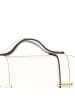 Toscanto Leder Handtasche Toscanto Tasche weiß ca. 19cm