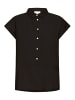 ICHI Bluse kurzarm IHLINNO Loose fit in Black
