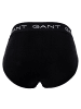 Gant Slip 3er Pack in Schwarz