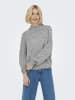 JDY Pullover in Light Grey Melange