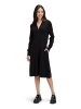 CARTOON Strickkleid mit Kragen in Schwarz