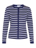 SAINT TROPEZ Strickjacke MilaSZ Gerade Passform in Midnight Sail
